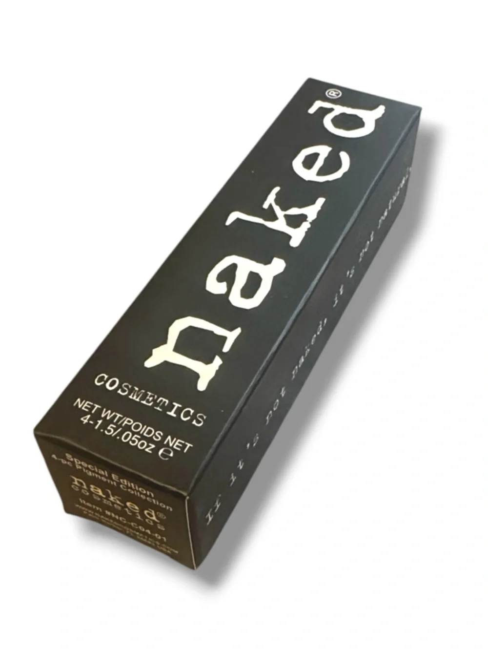 Naked Cosmetics Black Special Edition 4 shade Box